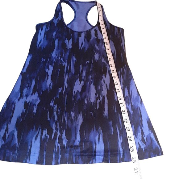 Lululemon Cool Racerback Tank Painted Animal Sprinkler Black Print Women’s Top - Picture 4 of 6